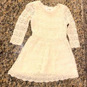 Cat &Jack cream formal dress
